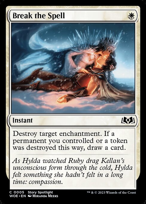 Break the Spell - Wilds of Eldraine Magic card