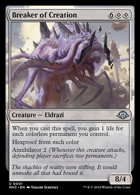 Breaker of Creation - Modern Horizons 3 Magic card