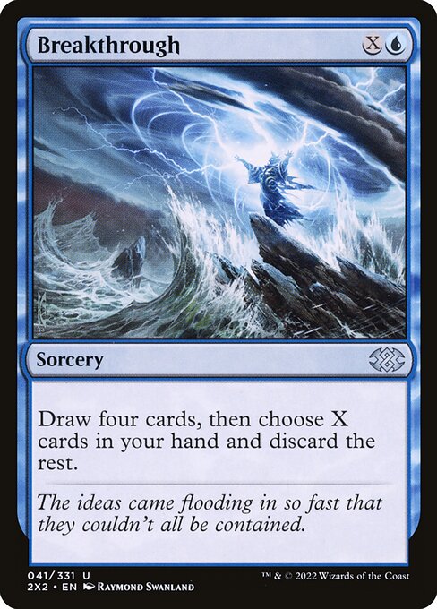 Breakthrough - Double Masters 2022 Magic card