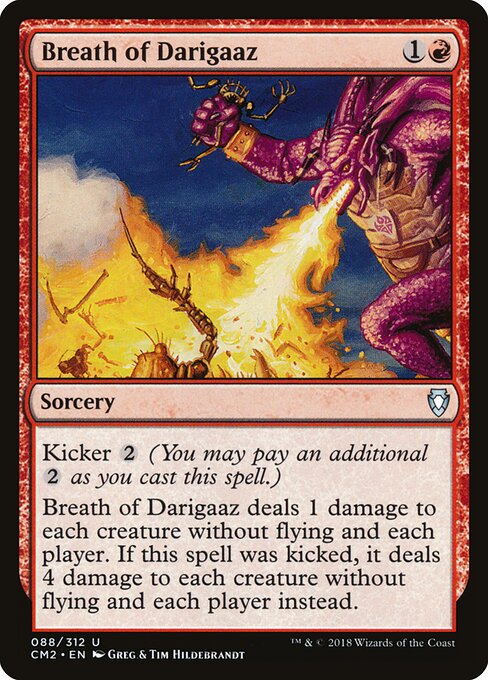 Breath of Darigaaz - Commander Anthology Volume II Magic card