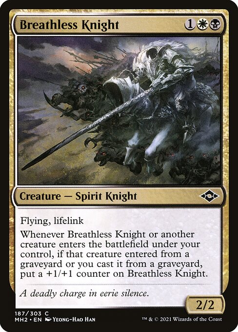 Breathless Knight - Modern Horizons 2 Magic card