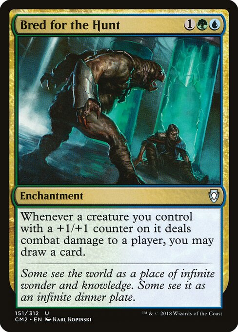 Bred for the Hunt - Commander Anthology Volume II Magic card