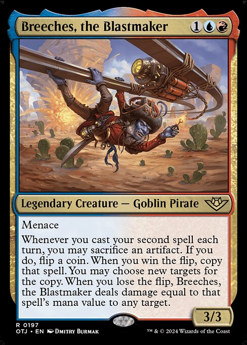 Breeches, the Blastmaker - Outlaws of Thunder Junction Magic card