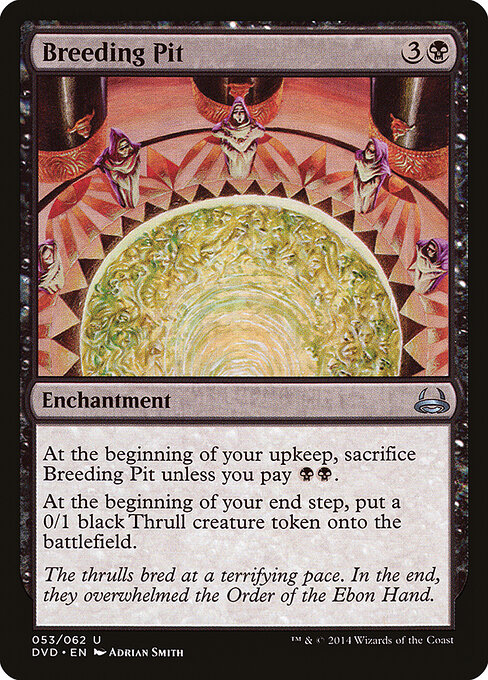 Breeding Pit - Duel Decks Anthology: Divine vs. Demonic (#53) - Illustrated by Adrian Smith - Magic: The Gathering Card