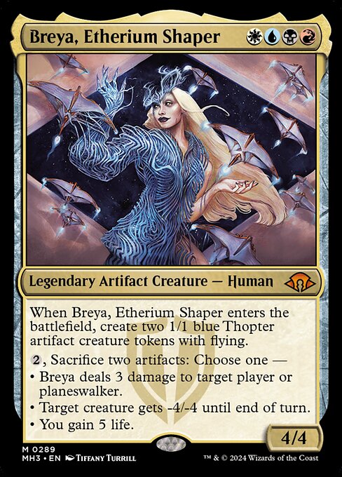 Breya, Etherium Shaper - Modern Horizons 3 Magic card