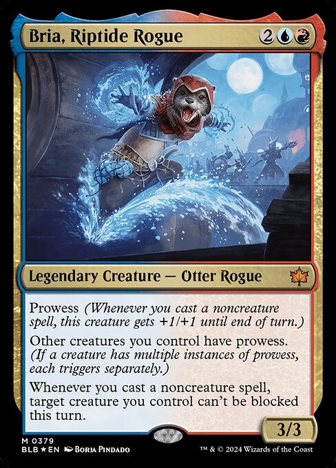 Bria, Riptide Rogue - Bloomburrow Magic card