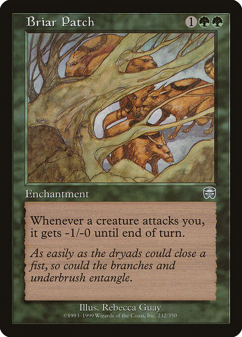 Briar Patch - Mercadian Masques Magic card