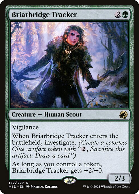 Briarbridge Tracker - Innistrad: Midnight Hunt Magic card