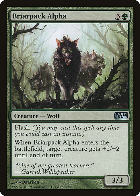 Briarpack Alpha - Magic 2014 Magic card