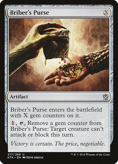Briber's Purse - Khans of Tarkir Magic card