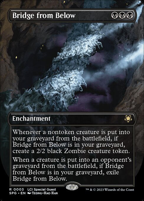 Puente desde lo profundo (Bridge from Below) - Special Guests (#3) - Illustrated by Yeong-Hao Han - Magic: The Gathering Card