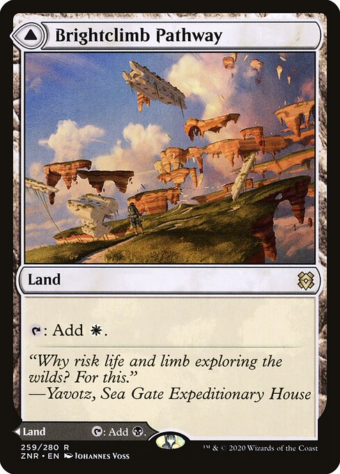 Brightclimb Pathway // Grimclimb Pathway - Zendikar Rising Magic card