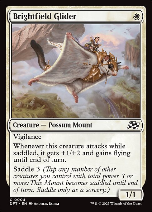 Brightfield Glider - Aetherdrift Magic card