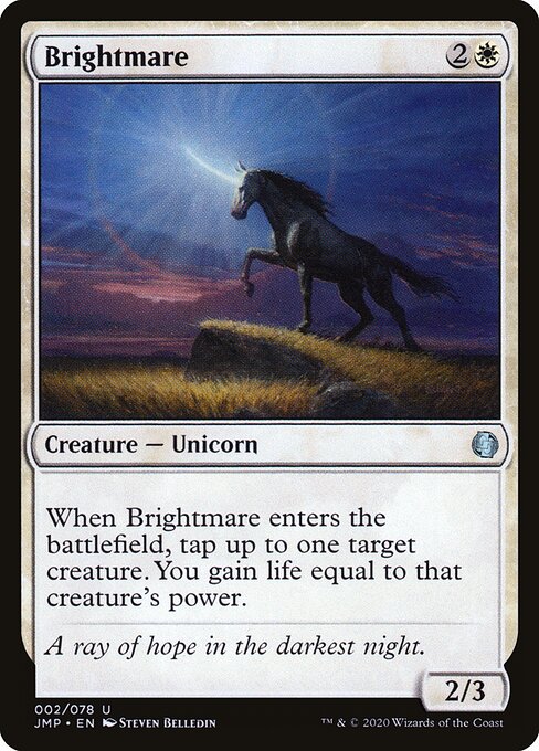 Brightmare - Jumpstart Magic card