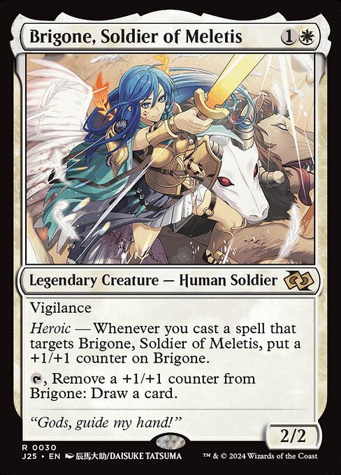 Brigone, Soldier of Meletis - Foundations Jumpstart Magic card