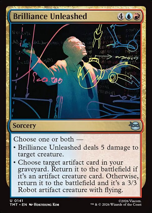 Brilliance Unleashed - Teenage Mutant Ninja Turtles Magic card