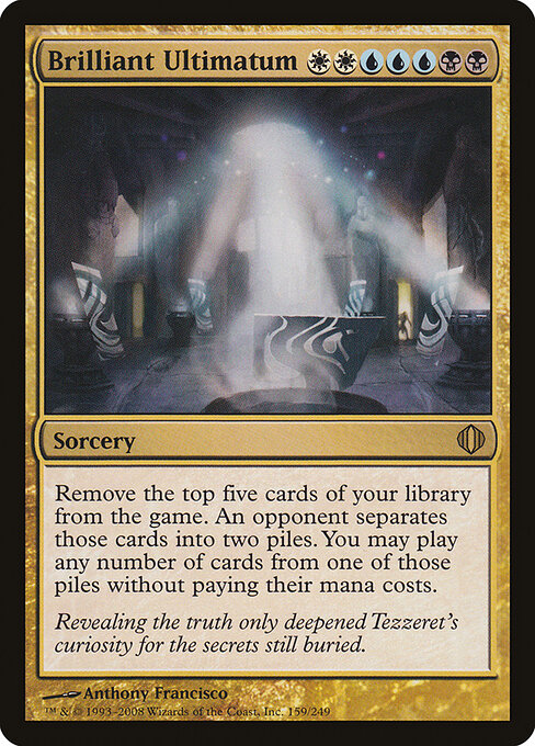 Brilliant Ultimatum - Shards of Alara Magic card