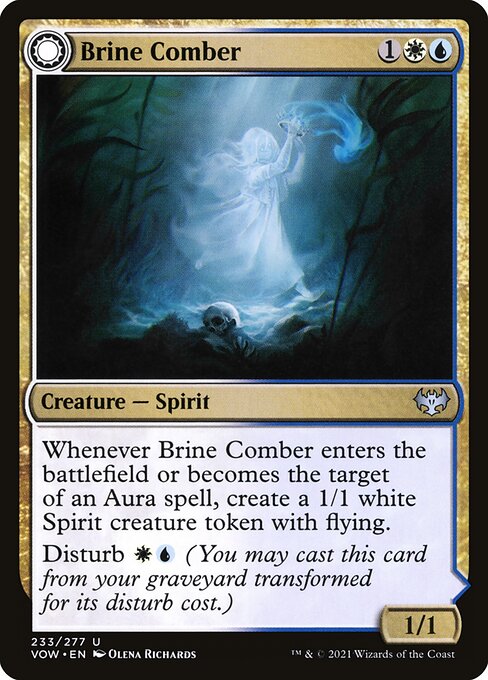 Brine Comber // Brinebound Gift - Innistrad: Crimson Vow Magic card