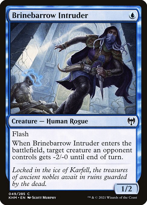 Brinebarrow Intruder - Kaldheim Magic card