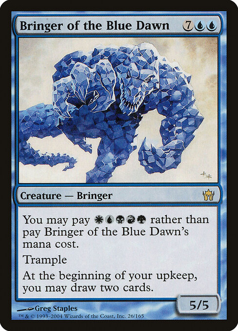 Bringer of the Blue Dawn - Fifth Dawn Magic card
