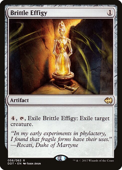 Brittle Effigy - Duel Decks: Merfolk vs. Goblins Magic card