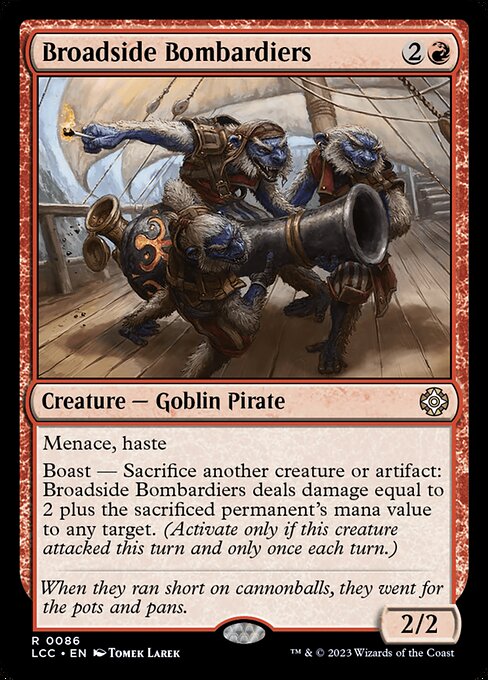 Broadside Bombardiers - The Lost Caverns of Ixalan Commander Magic card