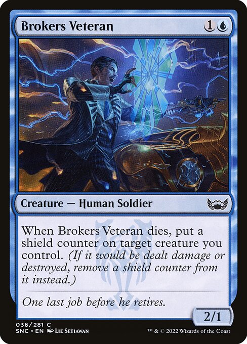 Brokers Veteran - Streets of New Capenna Magic card