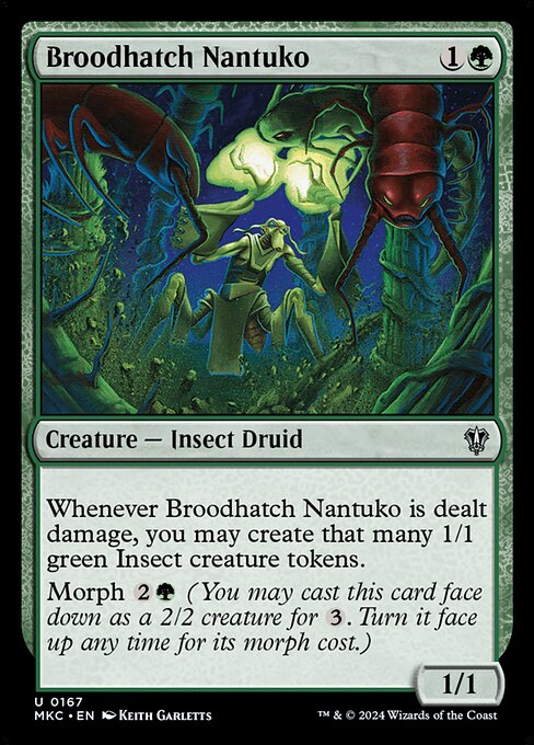 Broodhatch Nantuko - Murders at Karlov Manor Commander Magic card