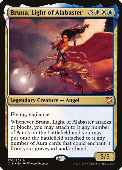 Bruna, Light of Alabaster - Commander 2018 Magic card