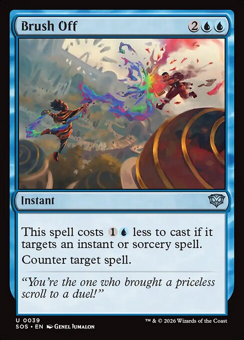 Brush Off - Secrets of Strixhaven Magic card