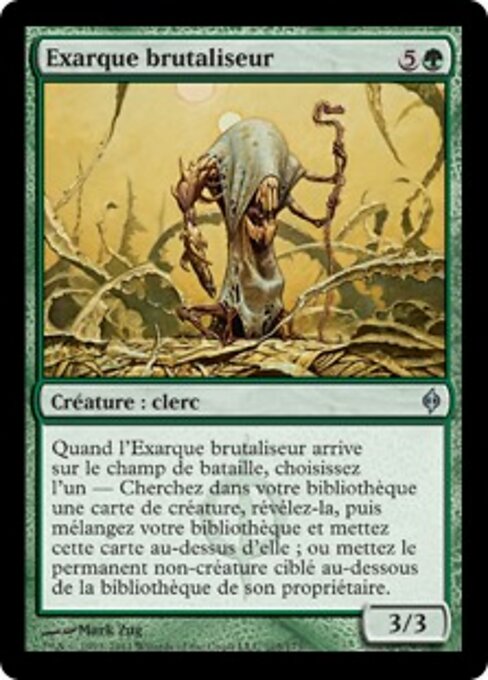 Vertierer-Exarch (Brutalizer Exarch) - Planechase 2012 (#61) - Illustrated by Mark Zug - Magic: The Gathering Card