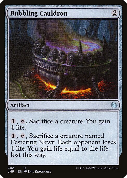 Bubbling Cauldron - Jumpstart Magic card