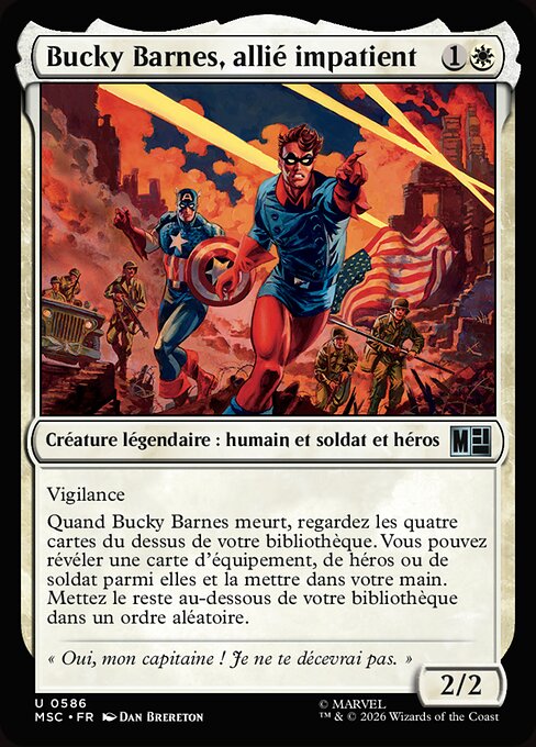 Bucky Barnes, Eager Ally