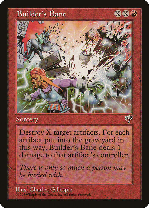 Builder's Bane - Mirage Magic card