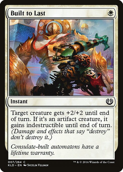 Built to Last - Kaladesh Magic card
