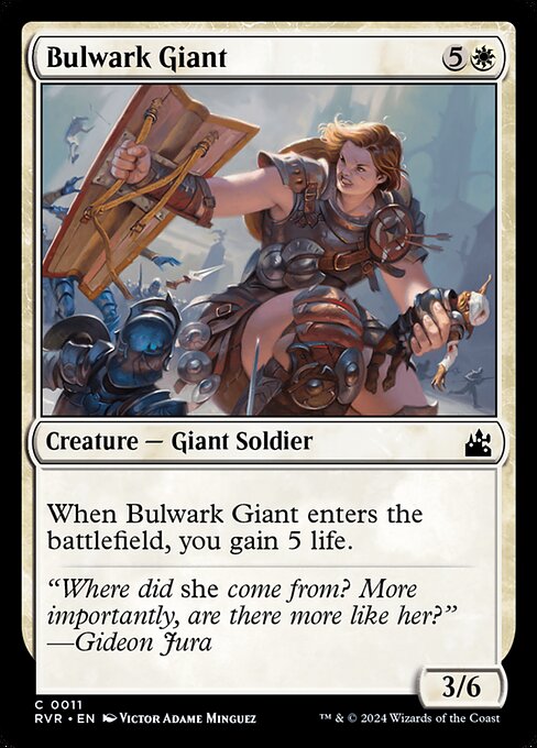 Bulwark Giant - Ravnica Remastered Magic card