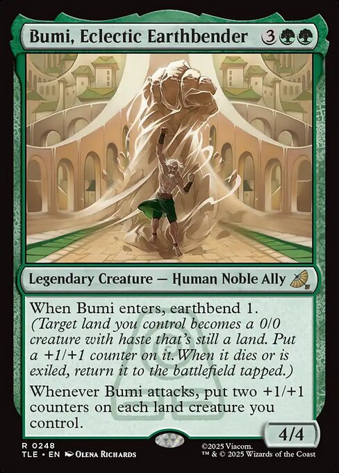 Bumi, Eclectic Earthbender - Avatar: The Last Airbender Eternal Magic card