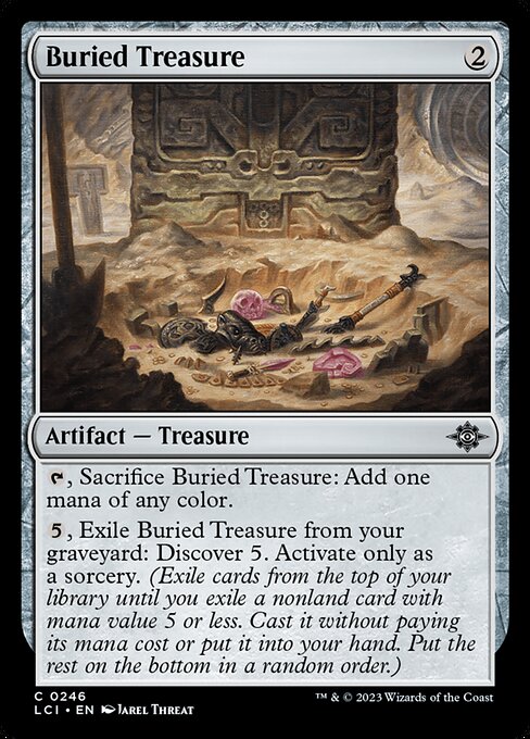 Buried Treasure - The Lost Caverns of Ixalan Magic card