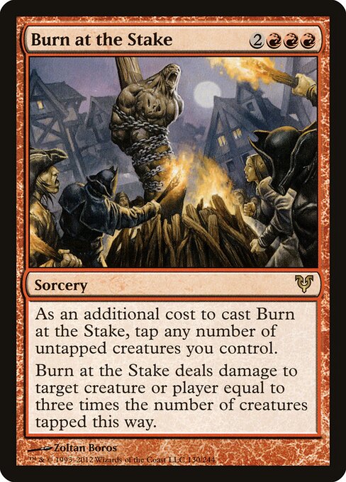 Burn at the Stake - Avacyn Restored Magic card