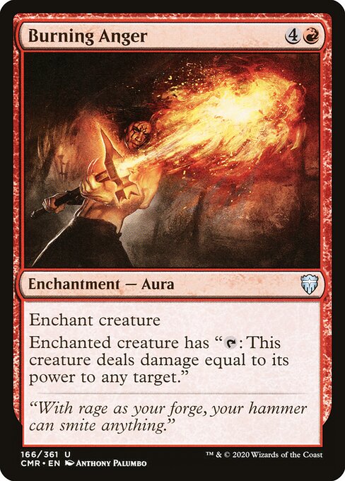 Burning Anger - Commander Legends Magic card