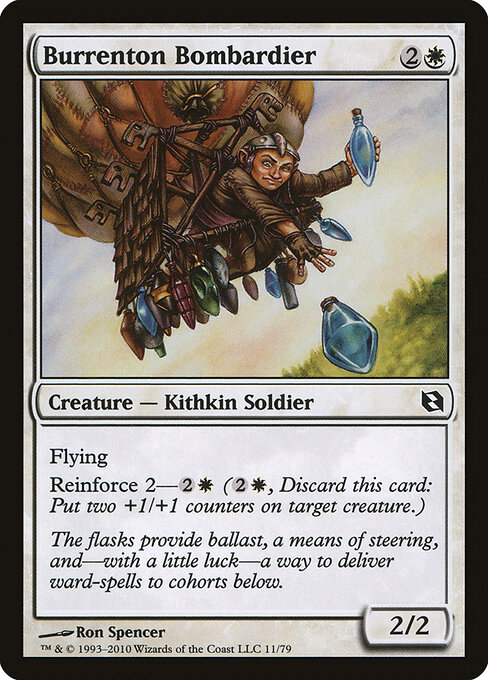 Burrenton Bombardier - Duel Decks: Elspeth vs. Tezzeret (#11) - Illustrated by Ron Spencer - Magic: The Gathering Card