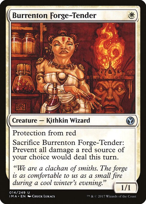 Burrenton Forge-Tender - Iconic Masters Magic card