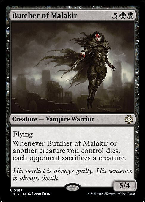 Butcher of Malakir - The Lost Caverns of Ixalan Commander Magic card