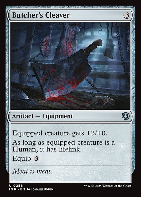 Butcher's Cleaver - Innistrad Remastered Magic card