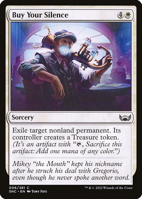 Buy Your Silence - Streets of New Capenna Magic card