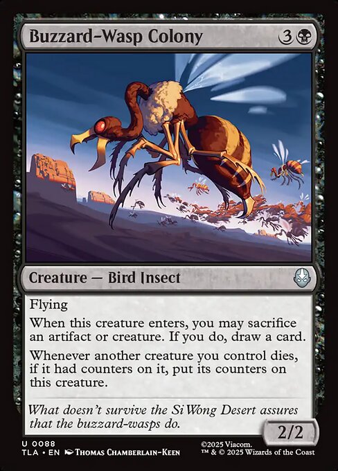 Buzzard-Wasp Colony - Avatar: The Last Airbender Magic card