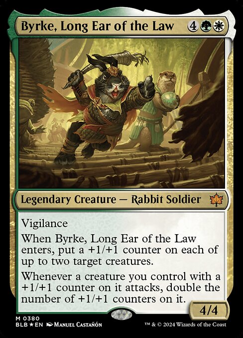 Byrke, Long Ear of the Law art by Manuel Castañón