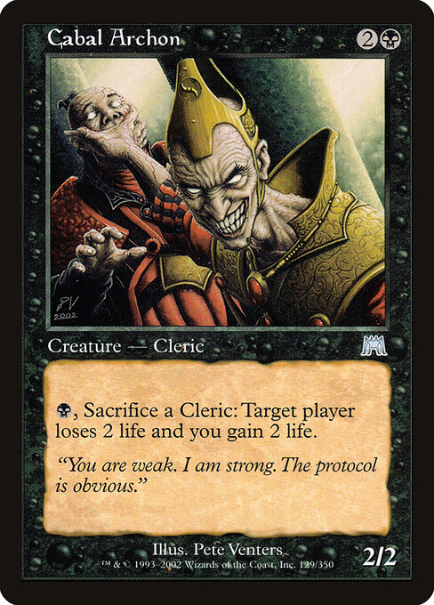 Cabal Archon - Onslaught Magic card