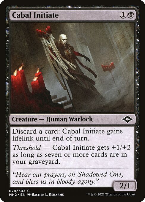 Cabal Initiate - Modern Horizons 2 Magic card