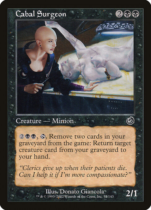 Cabal Surgeon - Torment Magic card